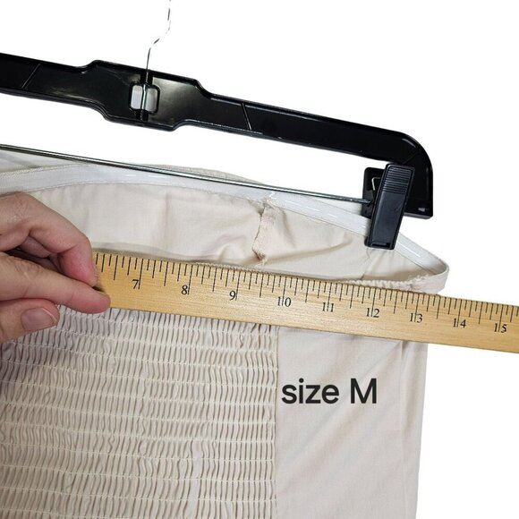 Justify Womens Cargo Jumpsuit With Shirred‎ Smocked Back & Pockets Stone Cream - Picture 8 of 16